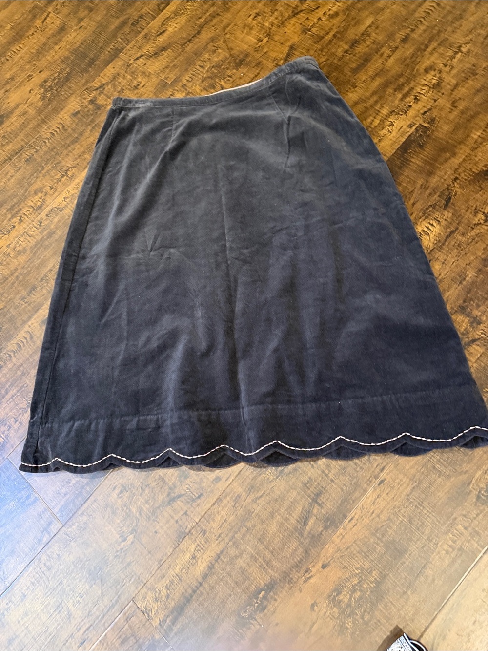 April Cornell sz M black/charcoal skirt